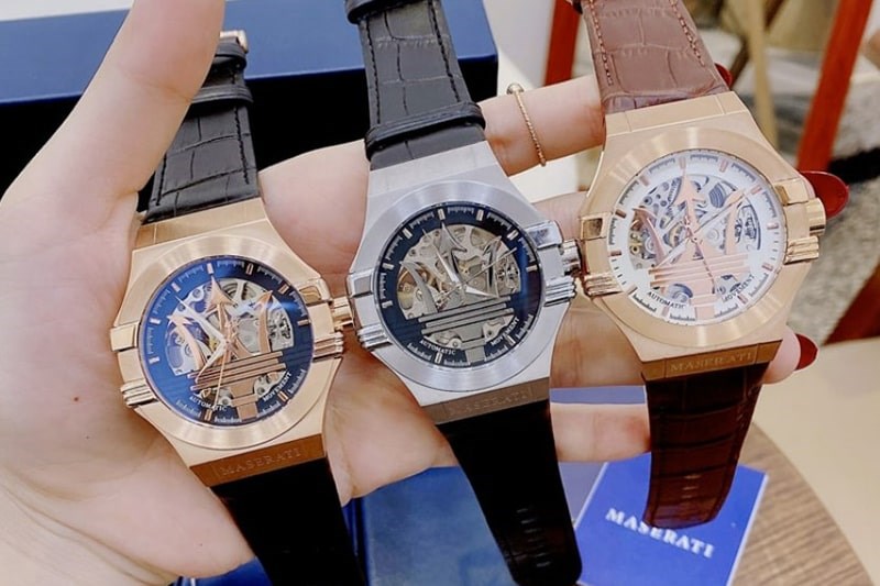 Đồng hồ Maserati được l&agrave;m từ những chất liệu bền tốt