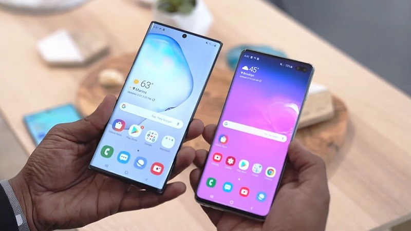 Dung lượng của Galaxy Note 10 Plus c&oacute; phần nhỉnh hơn