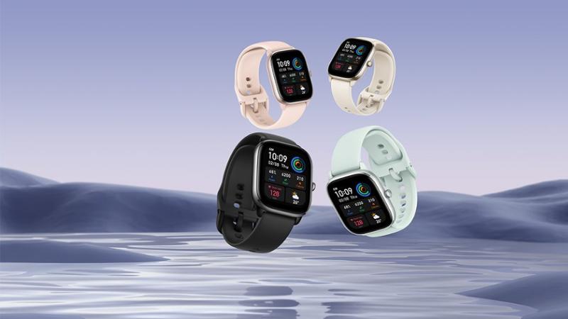 Đồng hồ Amazfit gts 4 mini với 4 phi&ecirc;n bản m&agrave;u