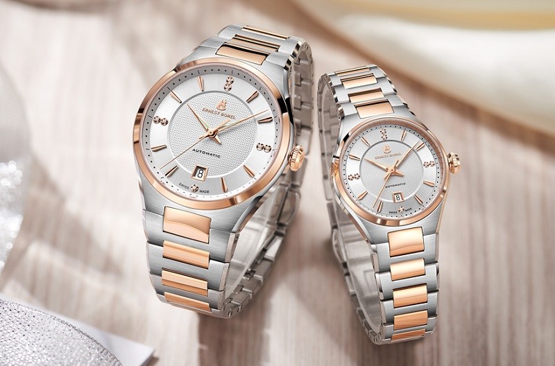 Ernest Borel nổi tiếng với các sản phẩm đồng hồ đôi Ernest Borel nổi tiếng với các sản phẩm đồng hồ đôi