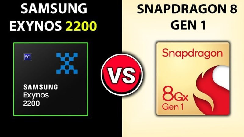 Hiệu năng chơi game của Exynos 2200 v&agrave; Snapdragon 8 Gen 1 