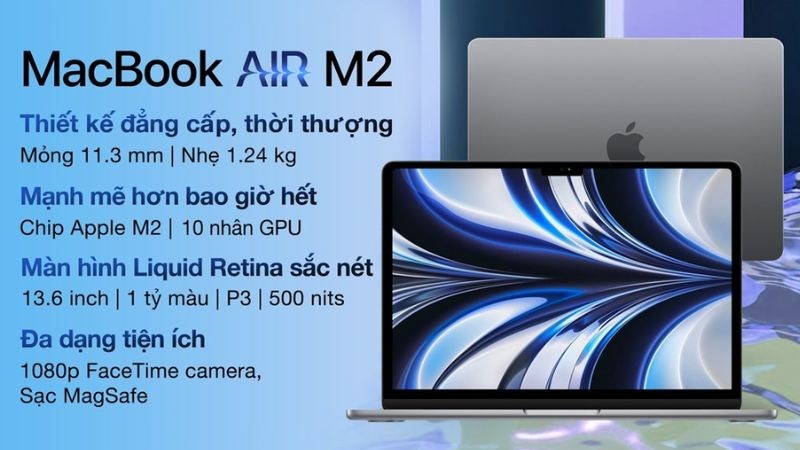 Màn hình Liquid Retina cao cấp, sắc  nét