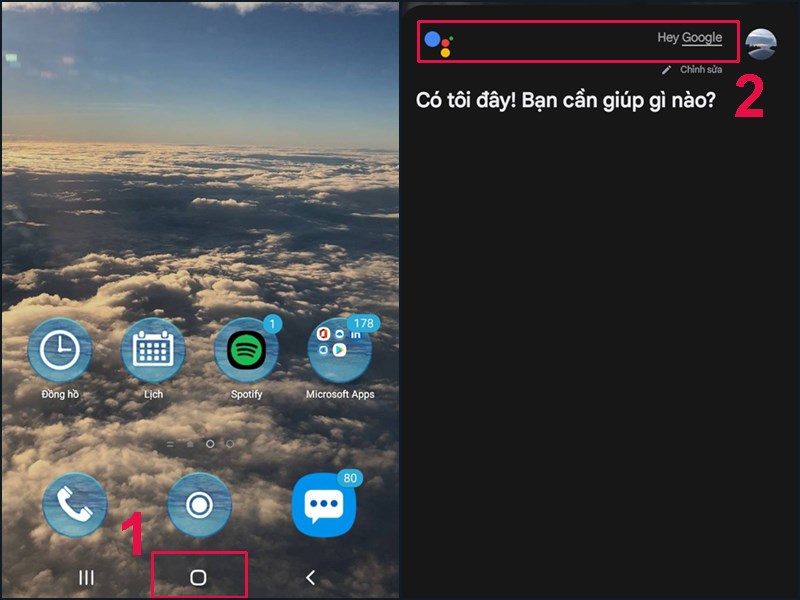 Chụp ảnh m&agrave;n h&igrave;nh bằng trợ l&yacute; ảo Google Assistant