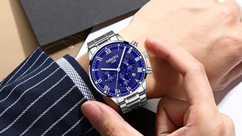 Đồng hồ Chronograph của Nibosi dễ d&ugrave;ng
