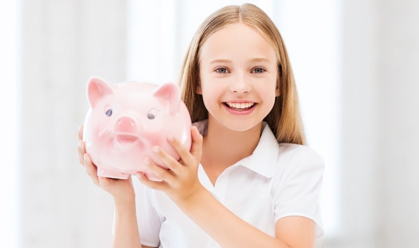 Ống heo đất là món quà thiết thực cho các bé