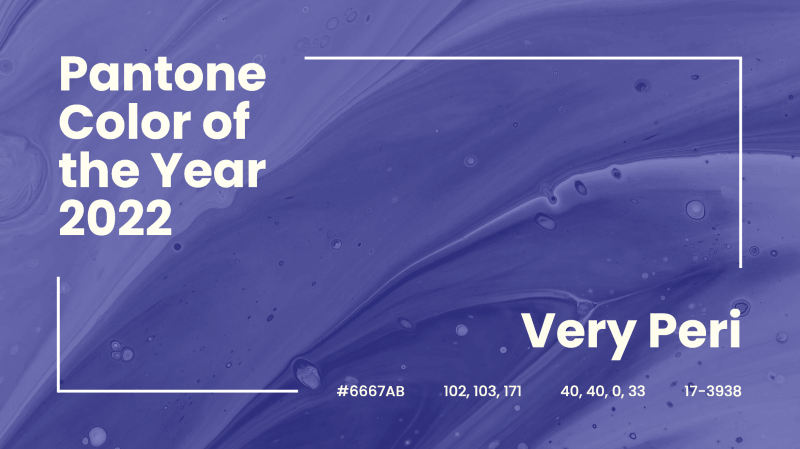 Pantone chọn màu tím dừa cạn là màu HOT nhất năm nay Pantone chọn màu tím dừa cạn là màu HOT nhất năm nay