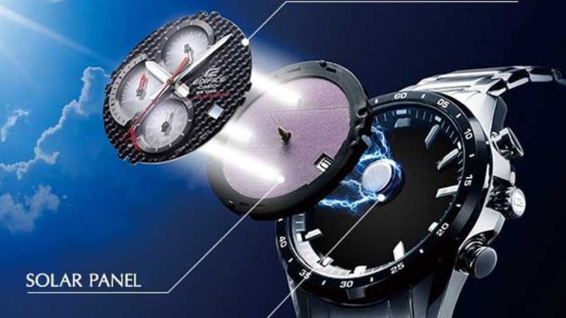 Tấm pin bên trong là trái tim của chiếc đồng hồ Tấm pin bên trong là trái tim của chiếc đồng hồ