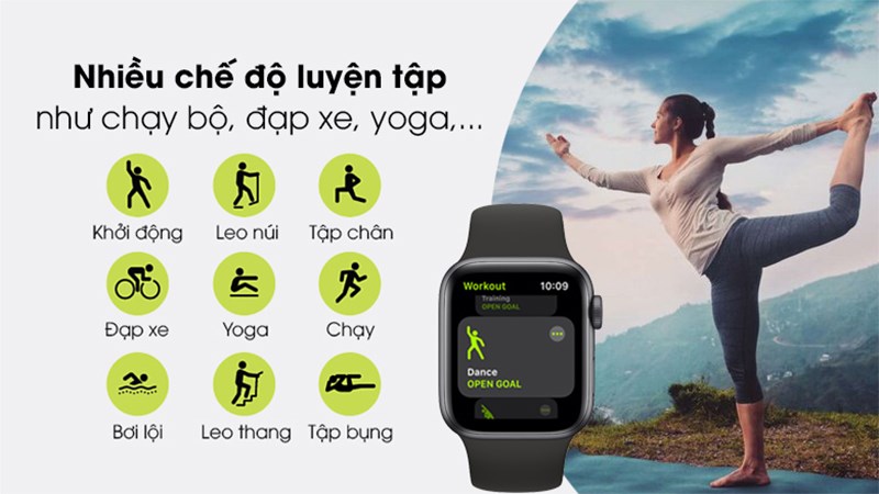 Hỗ trợ nhiều tính năng thể dục cơ bản Hai dòng smartwatch này có hỗ trợ nhiều tính năng thể dục cơ bản