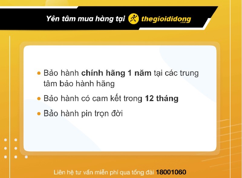 Chính sách bảo hành tại Thế Giới Di Động Chính sách bảo hành tại Thế Giới Di Động