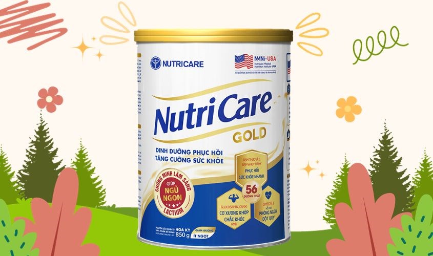 Sữa Nutricare Gold với MUFA, PUFA hỗ trợ sức khỏe tim mạch