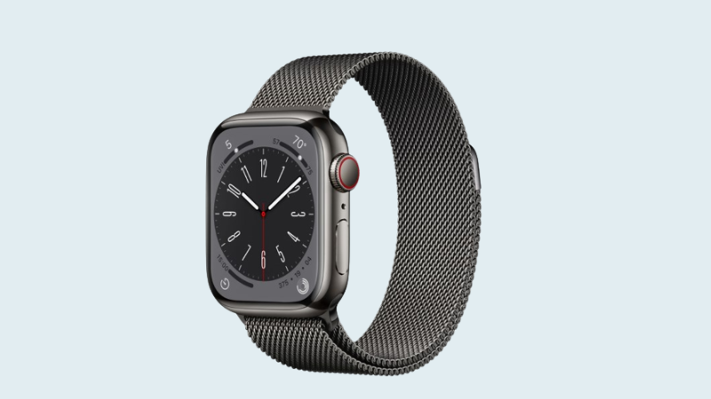 Apple Watch S8 LTE 41mm viền th&eacute;p d&acirc;y th&eacute;p