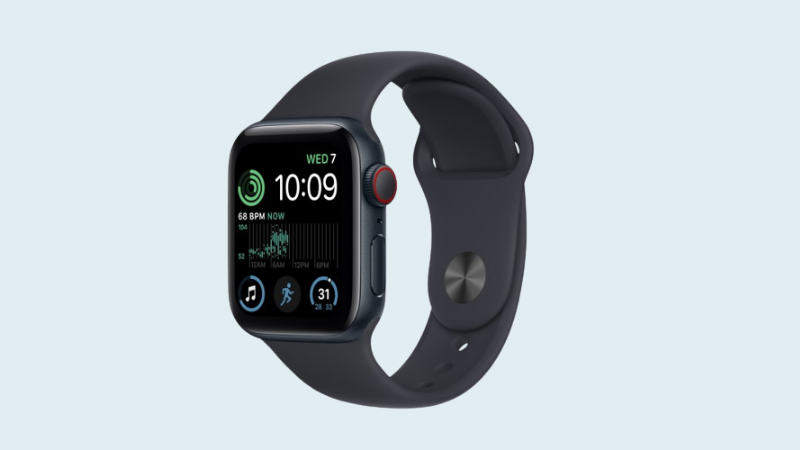  Apple Watch SE 2022 LTE 40mm viền nh&ocirc;m d&acirc;y silicone