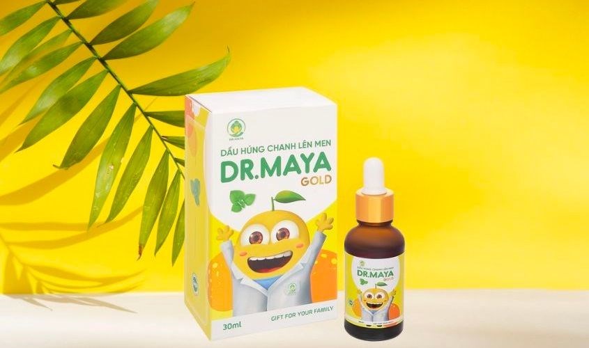 Siro tảo xoắn Dr.Maya giúp ăn ngon, tăng sức đề kh&áng 30 gói (từ 1 tuổi)