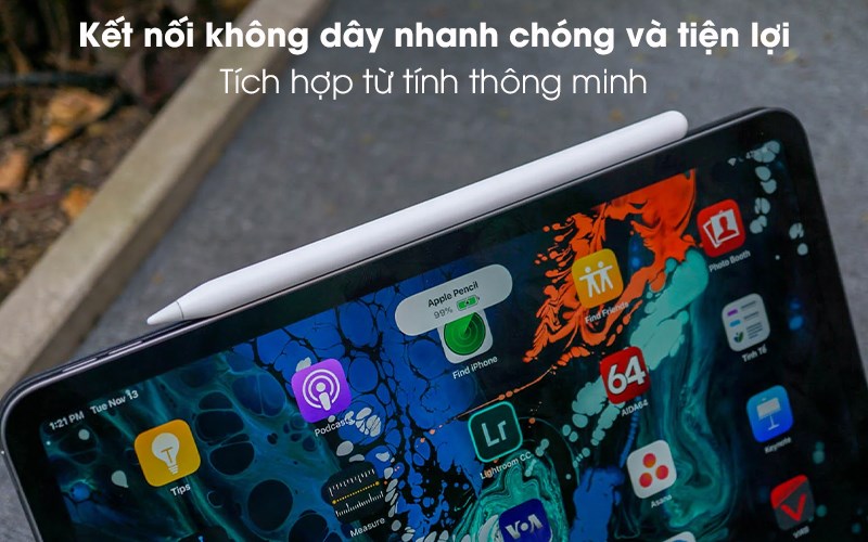 T&iacute;nh năng sạc cảm ứng thuận tiện hơn v&agrave; gi&uacute;p giữ b&uacute;t cố định