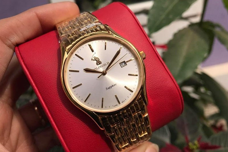 dong-ho-polo-gold-cua-nuoc-nao-dac-diem-va-gia-4 Đồng hồ Polo Gold được trang bị bộ máy quarzt Thụy Sĩ và Nhật Bản