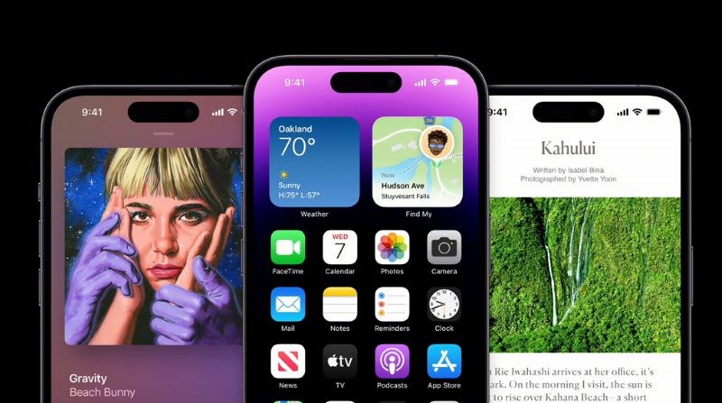 iPhone 14 Pro Max c&oacute; Face ID ẩn dưới m&agrave;n h&igrave;nh