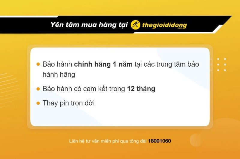 Ch&iacute;nh s&aacute;ch bảo h&agrave;nh đồng hồ tại Thế Giới Di Động