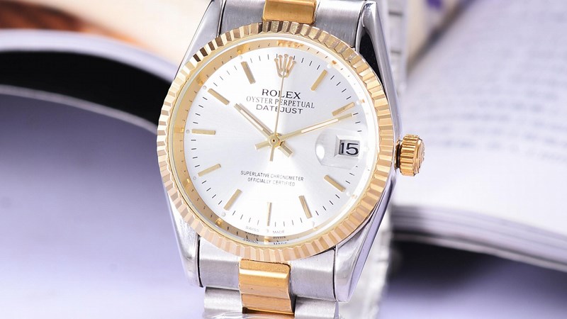 Chỉnh ng&agrave;y đồng hồ Rolex Datejust