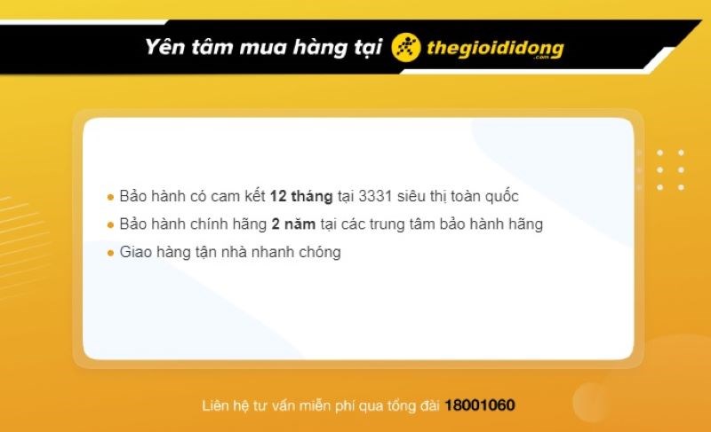 Ch&iacute;nh s&aacute;ch bảo h&agrave;nh hấp dẫn