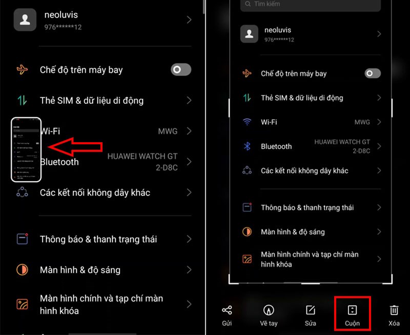 T&iacute;nh năng mở rộng