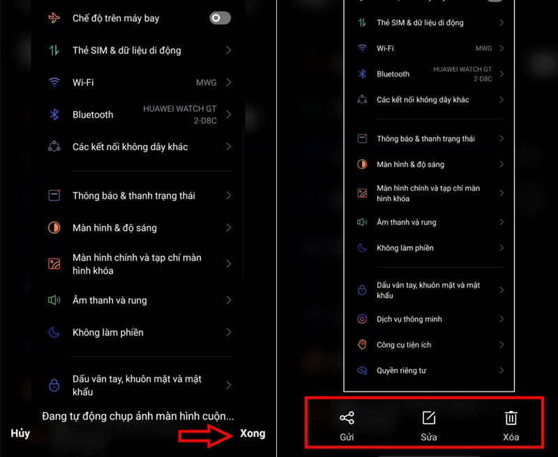 T&iacute;nh năng mở rộng