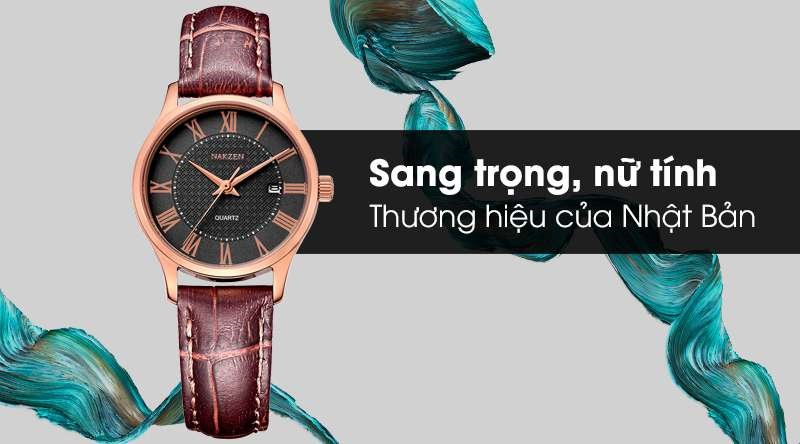 Đồng hồ với thiết kế sang trọng, nữ t&iacute;nh