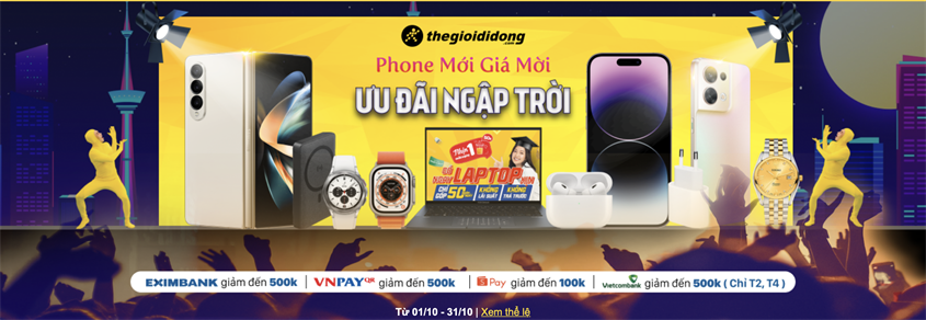 Phone mới gi&aacute; mời - Ưu đ&atilde;i ngập trời