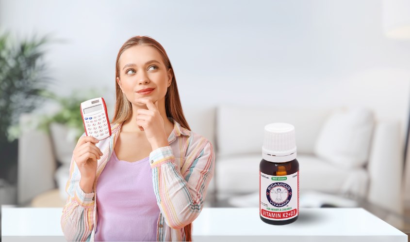 Siro BioAmicus Vitamin K2+D3 hỗ trợ tốt sức khỏe xương, răng 10ml (từ 0 tháng)