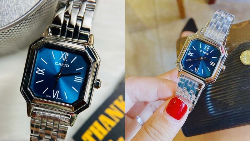 Đồng hồ CASIO 26 mm Nữ LTP-E169D-2BDF - sang trọng kết hợp với c&aacute;c chữ số La M&atilde; cổ điển