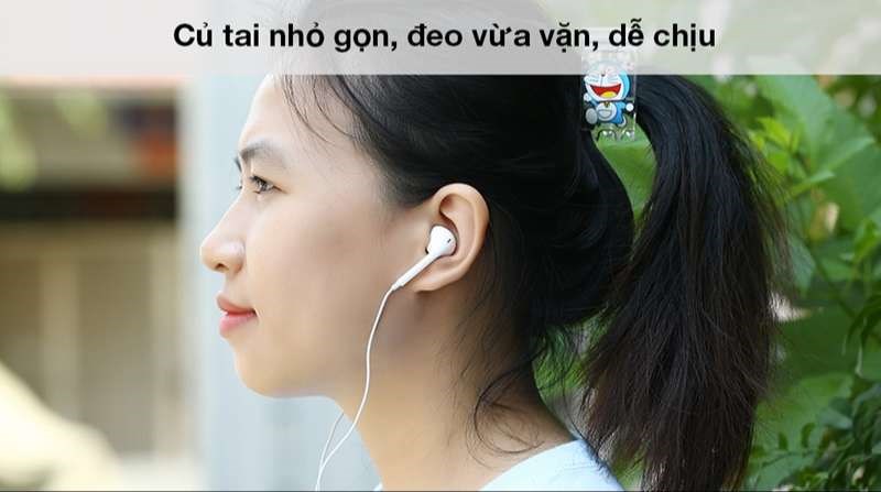 Tai nghe với thiết kế dễ sử dụng
