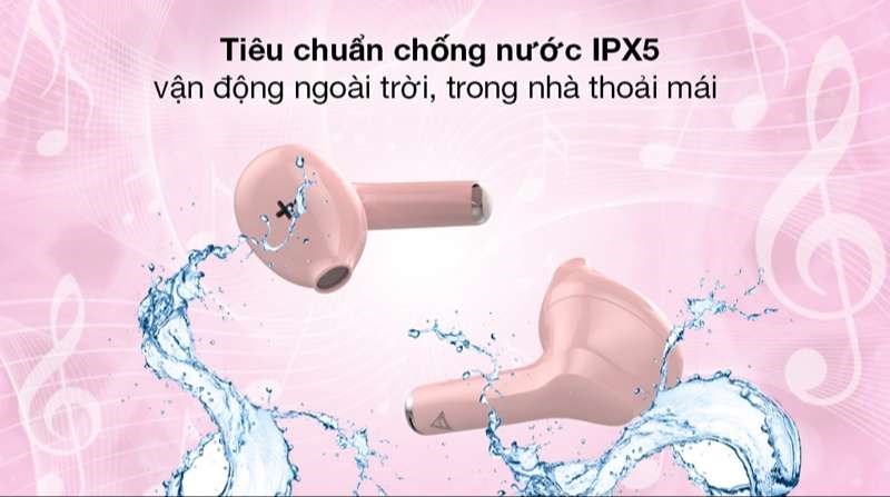 Tai nghe c&oacute; khả năng chống nước tốt
