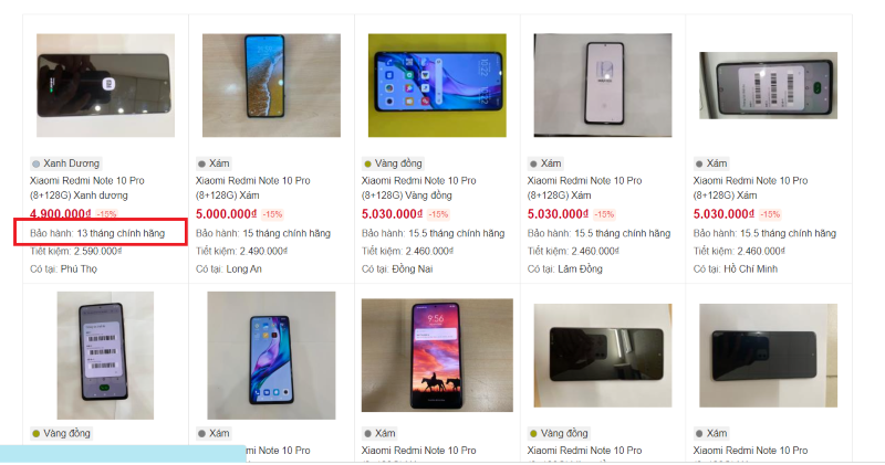 Ch&iacute;nh s&aacute;ch bảo h&agrave;nh