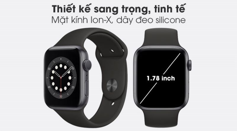 Thiết kế Apple Watch Series 6 tinh tế sang trọng