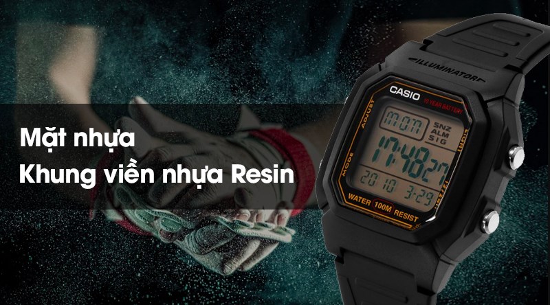 Pin đồng hồ Casio cho thời gian sử dụng l&ecirc;n tới 10 năm