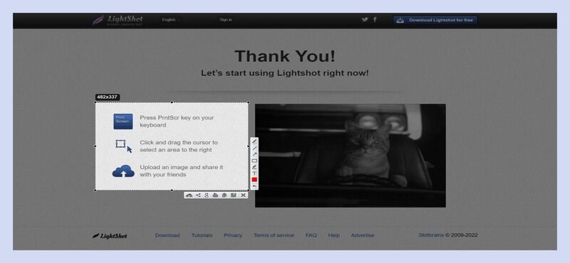 Chụp m&agrave;n h&igrave;nh bằng LightShot
