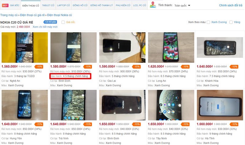 Ch&iacute;nh s&aacute;ch bảo h&agrave;nh