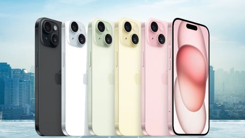 Điện thoại iPhone 15 Plus 512GB đa dạng phiên bản màu cho người mua chọn lựa