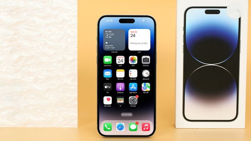 Điện thoại iPhone 14 Pro Max 512GB sở hữu màn hình đẹp mắt