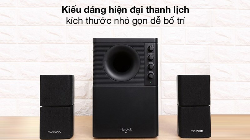 Loa có kiểu dáng chắc chắn cùng thiết kế sang trọng, tinh tế Loa có kiểu dáng chắc chắn cùng thiết kế sang trọng, tinh tế