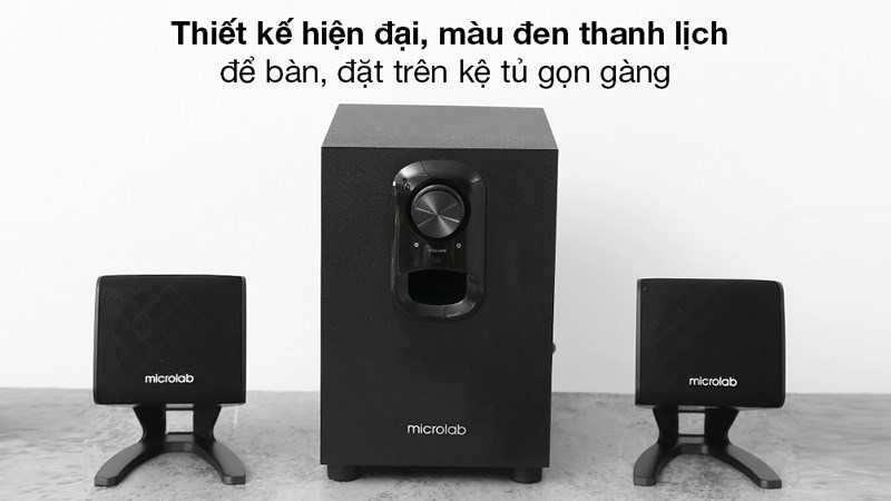 Loa có thiết kế hiện đại, thanh lịch Loa có thiết kế hiện đại, thanh lịch