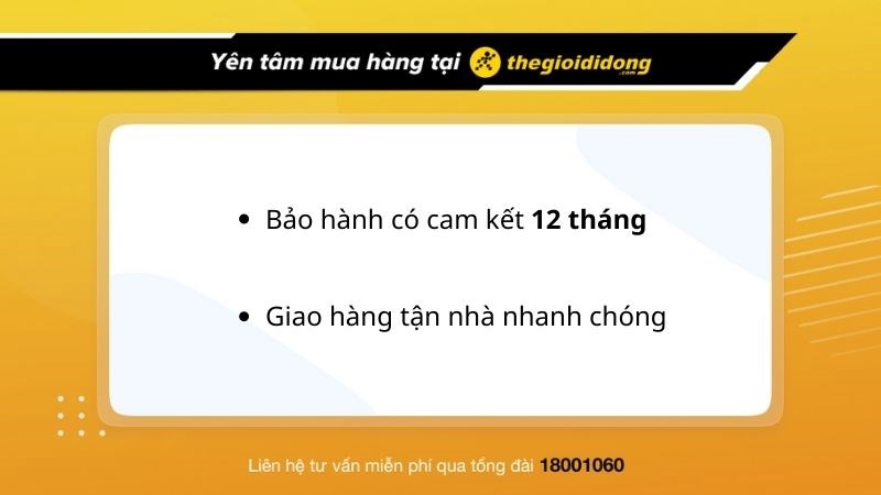 Ch&iacute;nh s&aacute;ch bảo h&agrave;nh tại Thế Giới Di Động
