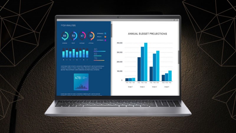 Dell Vostro 5630 i5 1335U (V5630-i5U165W11GRU) c&oacute; m&agrave;n h&igrave;nh lớn