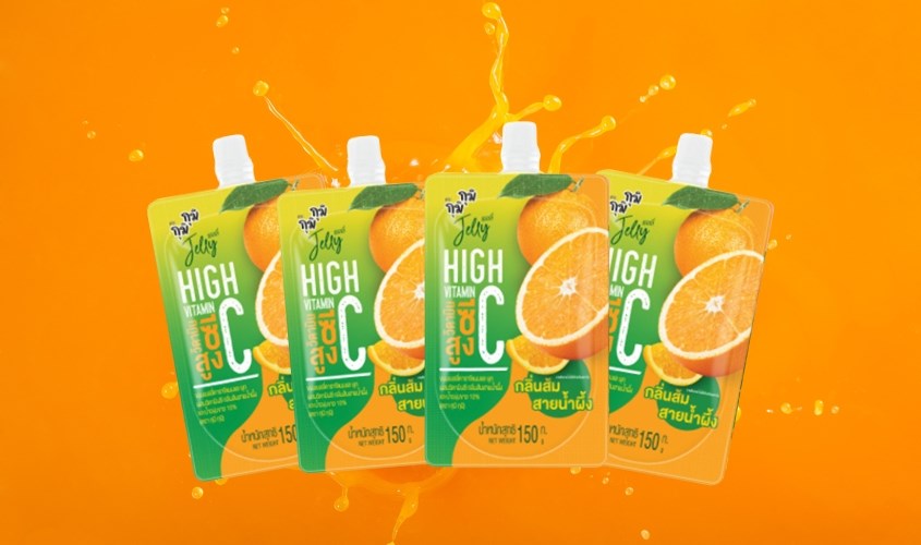 Combo 4 túi nước ép trái cây Jelly Gumi Gumi túi 150g (từ 3 tuổi)