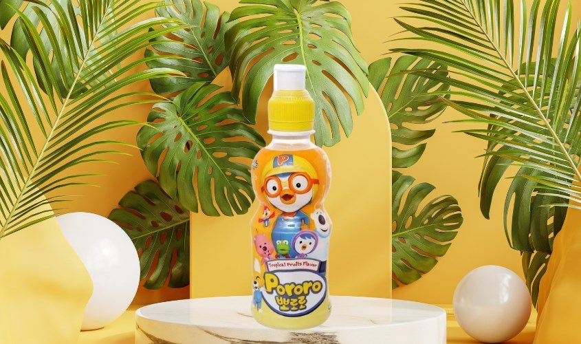 Nước ép trái cây Pororo vị trái cây 235 ml (từ 3 tuổi)