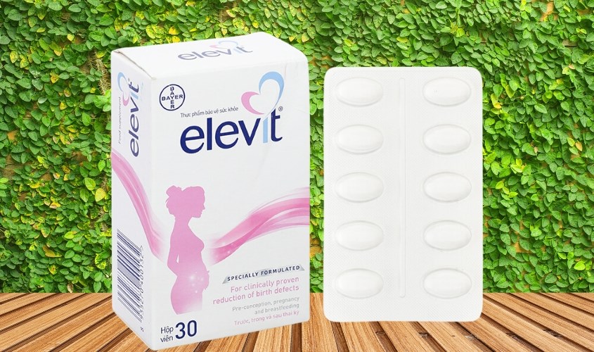 Viên uống Elevit bổ sung vitamin và khoáng chất 30 viên