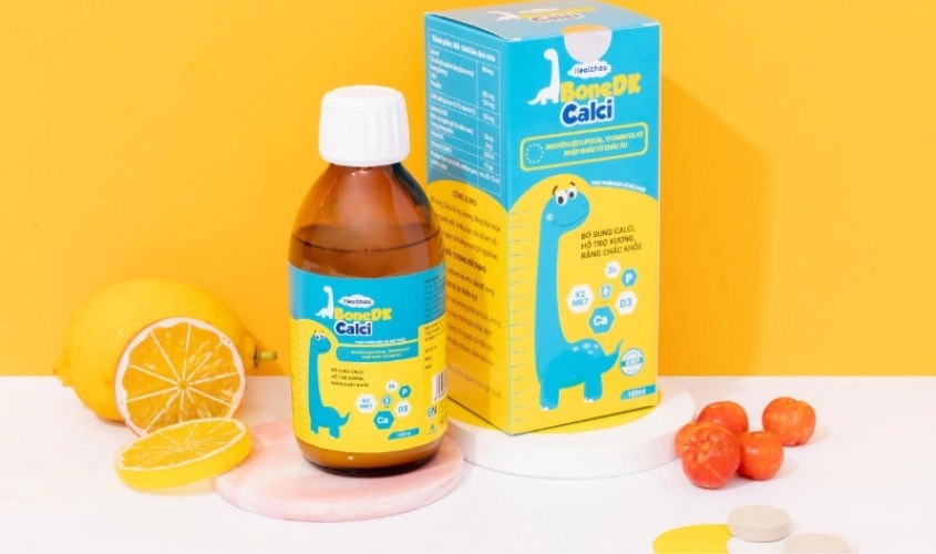 Siro Herbland Healthza BoneDK Calci hỗ trợ phát triển xương và răng 180 ml (từ 1 tuổi) Siro Herbland Healthza BoneDK Calci hỗ trợ phát triển xương và răng 180 ml (từ 1 tuổi)