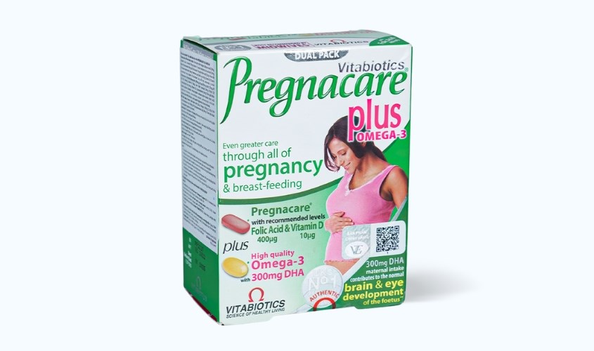 Viên uống Vitabiotics Pregnacare Plus Omega 3 bổ sung vitamin và khoáng chất 56 viên Viên uống Vitabiotics Pregnacare Plus Omega 3 bổ sung vitamin và khoáng chất 56 viên