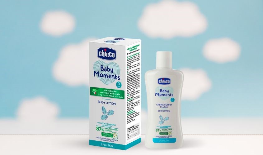 Sữa dưỡng ẩm chiết xuất hạnh nhân cho bé Chicco 200 ml