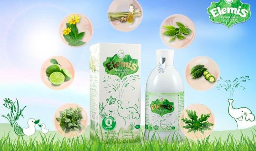 Nước tắm & gội 2in1 cho bé DK Pharma Elemis chiết xuất thảo dược 200 ml (mọi độ tuổi)