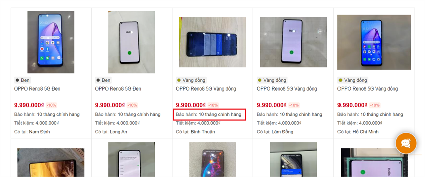 Chính sách bảo hành Chính sách bảo hành